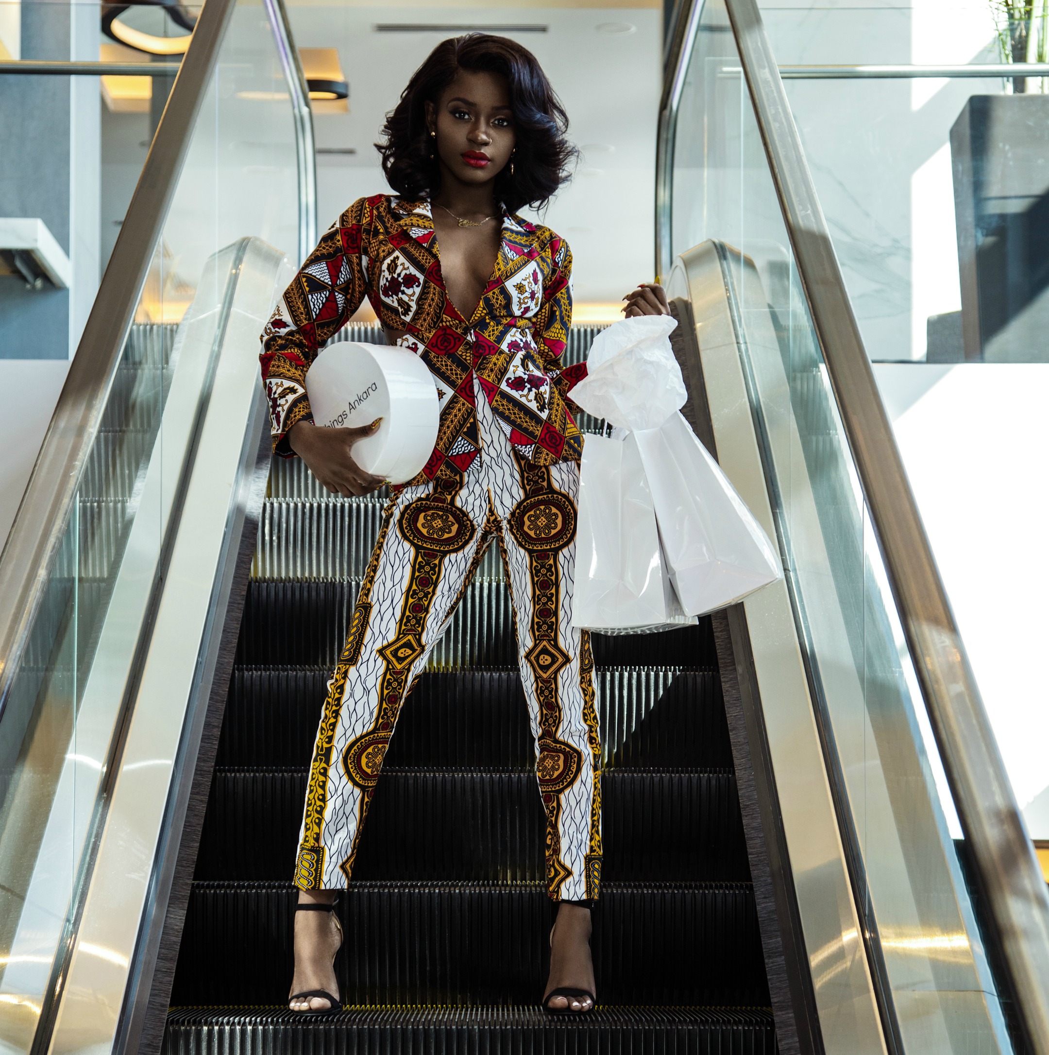 African print suits for ladies top
