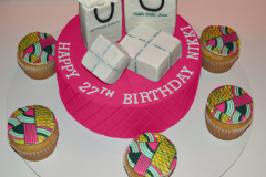 27th Birthday-My Birthday Dinner at 1230 DC in a Nikki Billie Jean Pretty in Pink 2 Piece Suit, Short Sleeve Blazer & Wide Leg Pants 17