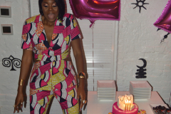 27th Birthday-My Birthday Dinner at 1230 DC in a Nikki Billie Jean Pretty in Pink 2 Piece Suit, Short Sleeve Blazer & Wide Leg Pants 24