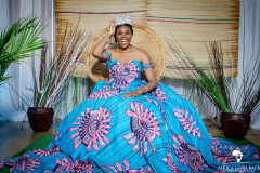 My Royal Ankara Print Ball Gown for Africa Gives Back International Gala 2018 3