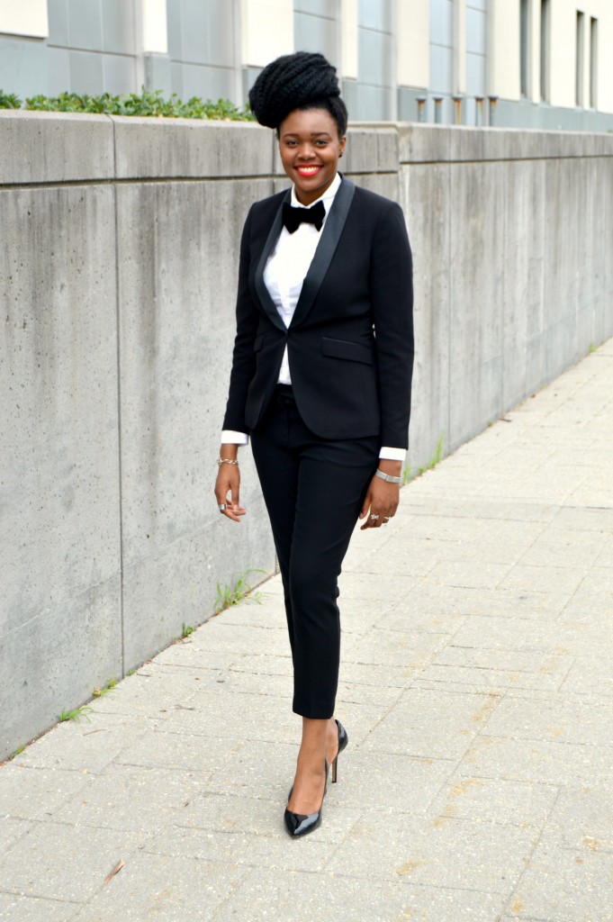 Nikki Billie Jean's H&M Tuxedo Jacket & Pants 4