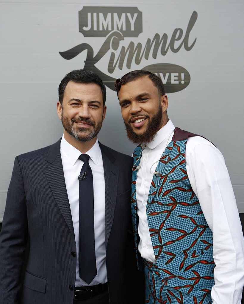 Jidenna Performs on Jimmy Kimmel Live in Nikki Billie Jean 3