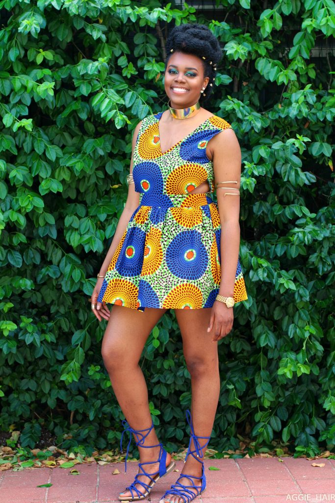 Nikki Billie Jean in LoyWithLove Daisy Dress for All Things Ankara Pop Up 2017 - DMV 4