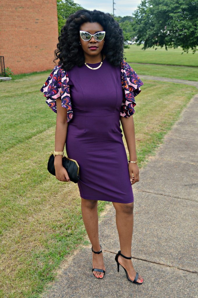 Jamila Keyhole Bell Sleeve Dress by Mode9ine for Edom and Wole's 2017 Wedding 2