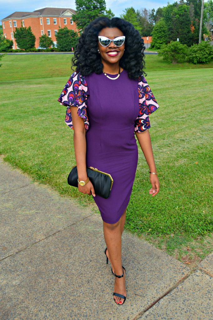 Jamila Keyhole Bell Sleeve Dress by Mode9ine for Edom and Wole's 2017 Wedding 6